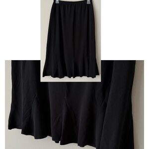Nicola Black Women’s Skirt Flowy with Elastic Waist Size Medium